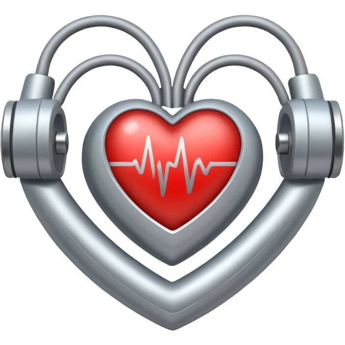 heart rhythm device emoji