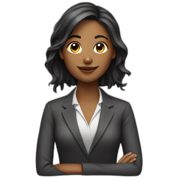 remote work girl emoji