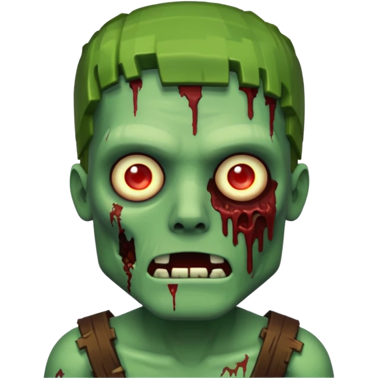 Zombie  minecraft  emoji