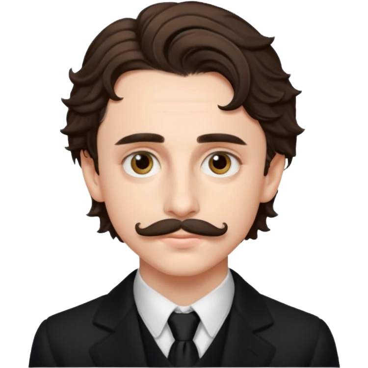 timothee with stache emoji