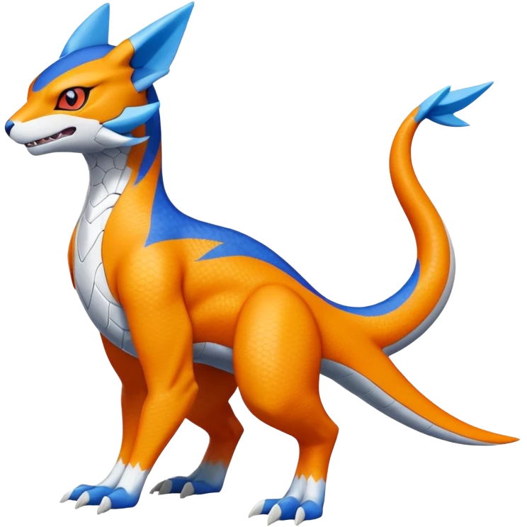 Gabite-Veemon-Digimon-Latias-Peppercat-Pokémon-Flamedramon-fusion-animal-hybrid-creature, Full body  emoji
