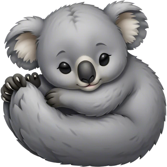 Sleeping koala emoji