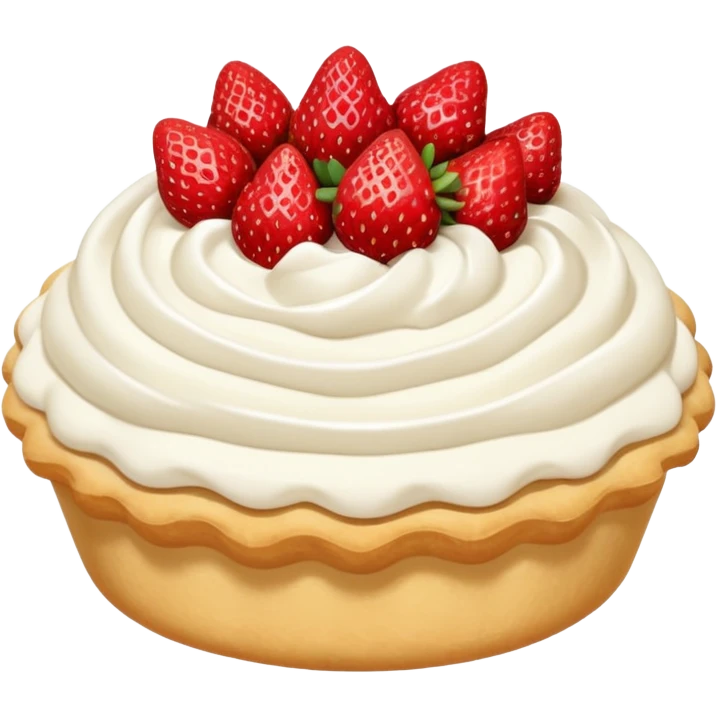 Cream pie emoji