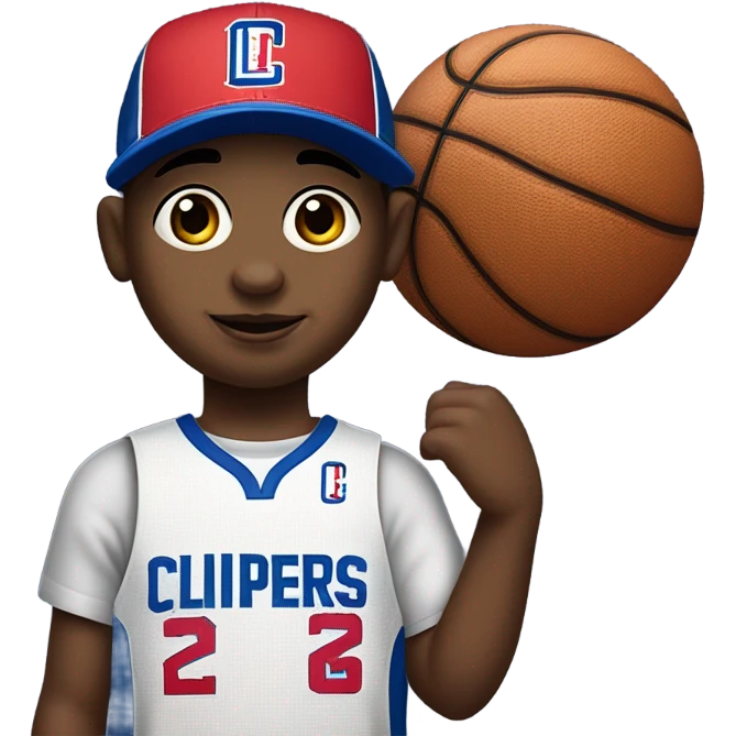 Los Angeles clippers kid emoji