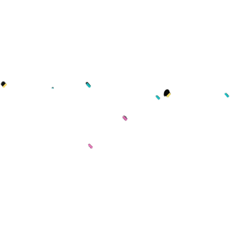 group of three AI-style sparkles arranged together, each sparkle containing a different fabric pattern, clean design emoji