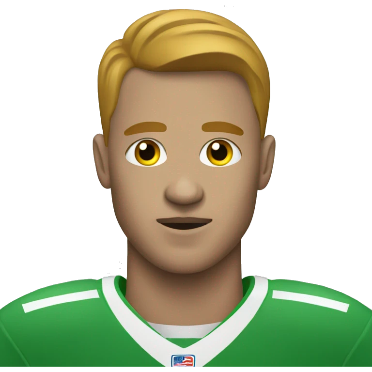 football player missing a goal emoji