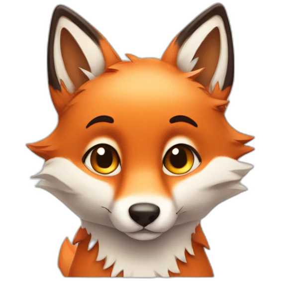Sweety fox emoji