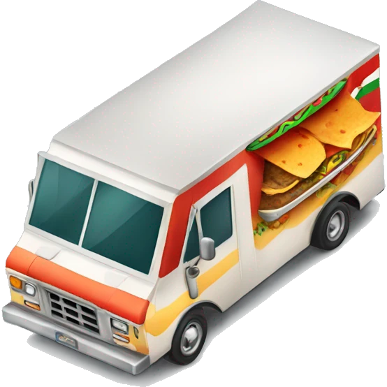 Mexican food truck emoji