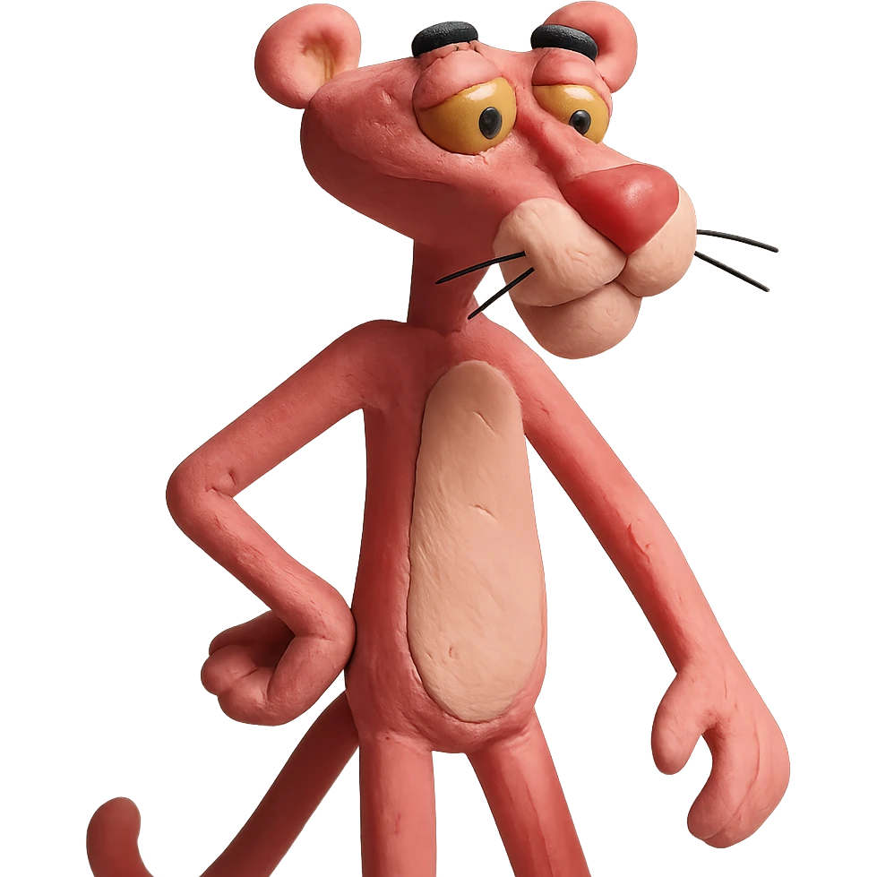 pink panther emoji
