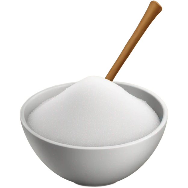 Bowl of sugar emoji