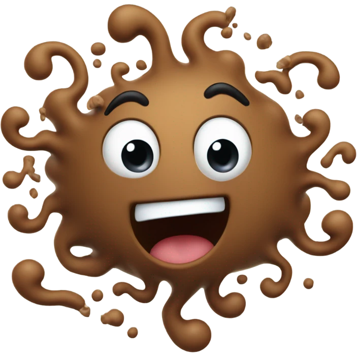 Poop tornado emoji
