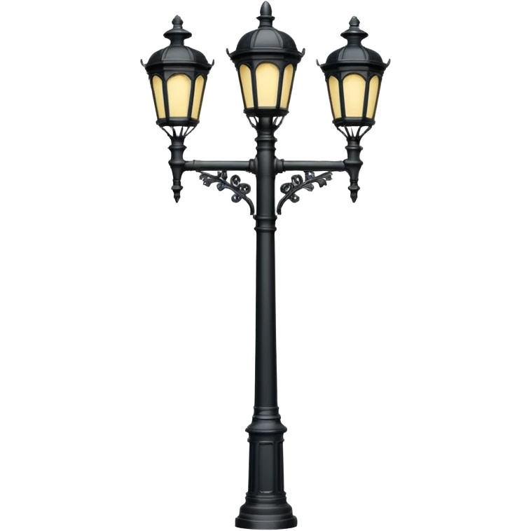 Classic street lamp post emoji