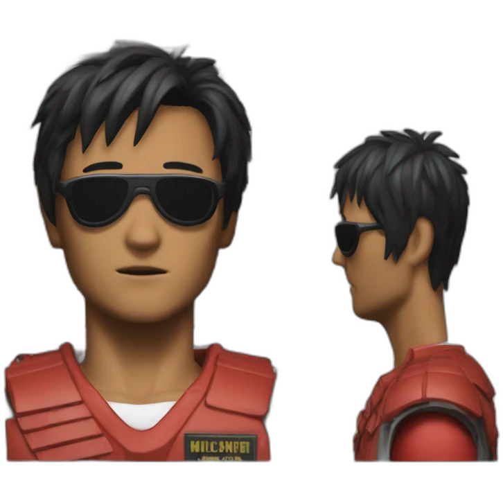 Kaneda mugshot emoji