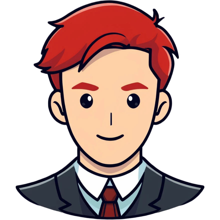 red haired man emoji