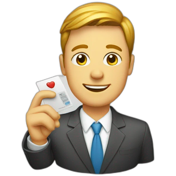 business card emoji