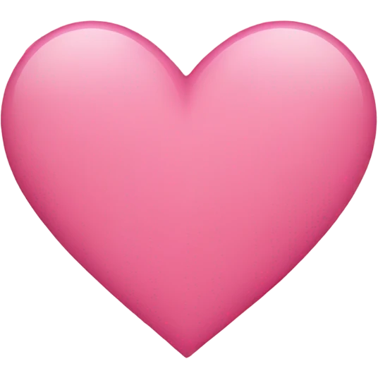 pink heart emoji