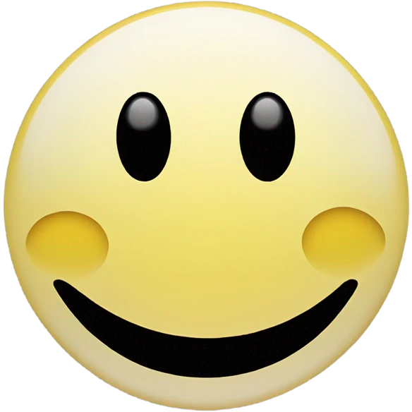 Pixelated smiley emoji