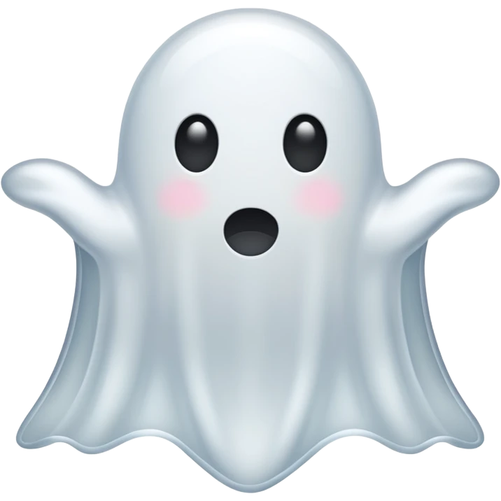 ghost shaped accessoire emoji