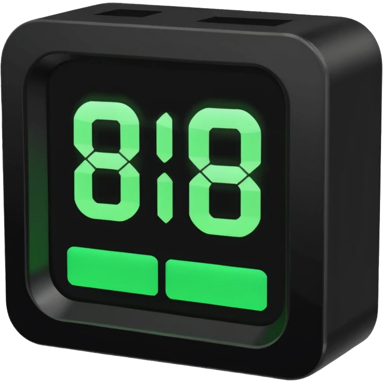 Digital Clock emoji