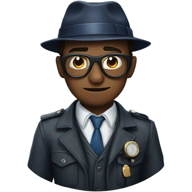 Detective spiderman emoji
