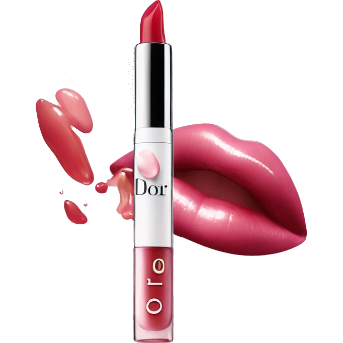 dior lip oil emoji