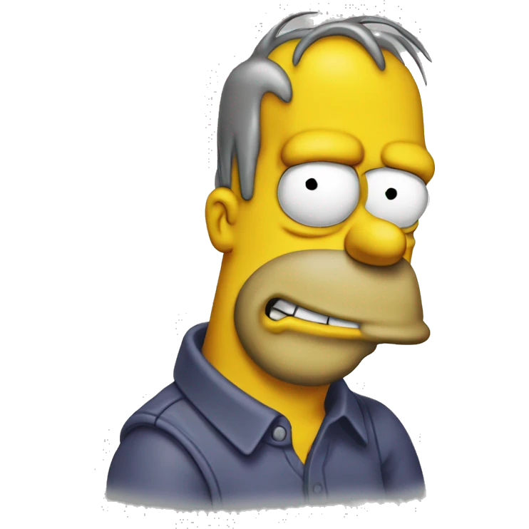 Homer simpson emoji