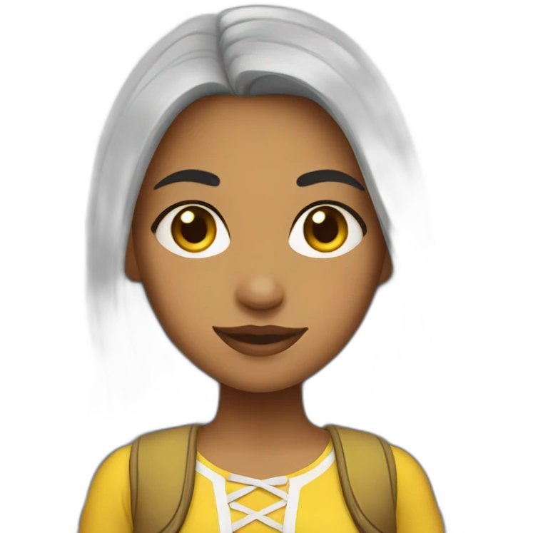 Colombian girl emoji