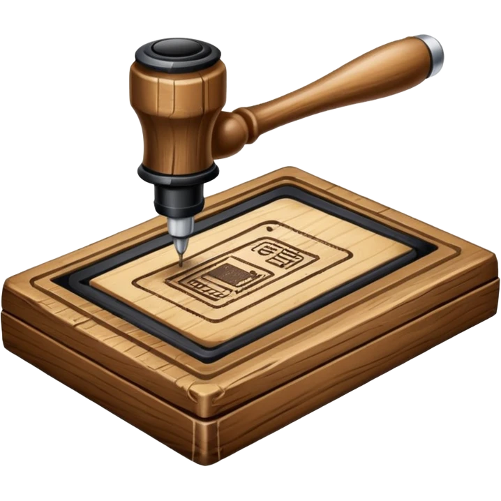 OLDSCHOOL BUSINESS STAMP TOOL emoji