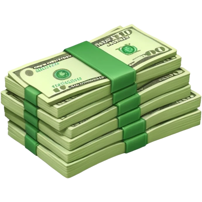 a paper money emoji