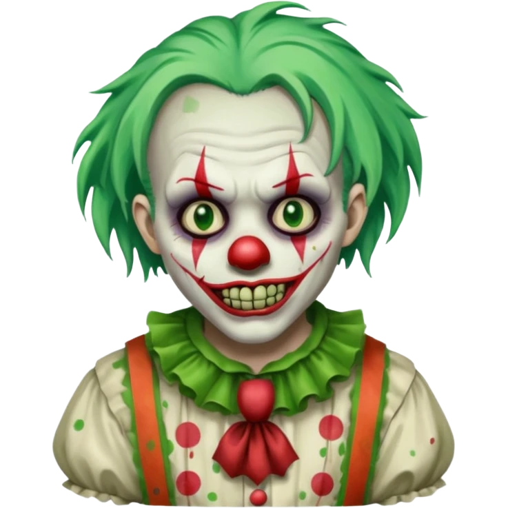 zombie clown emoji