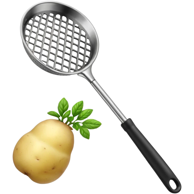 Perforated Potato masher  emoji