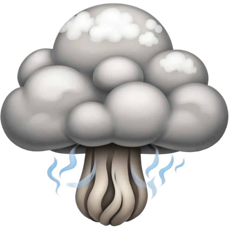 nuclear cloud emoji