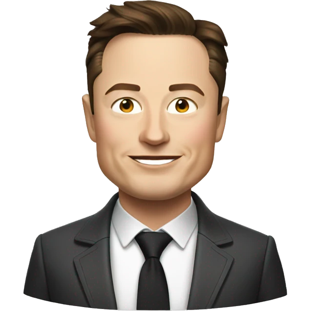 Elon Musk emoji