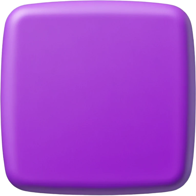 Purple rectangular eraser emoji
