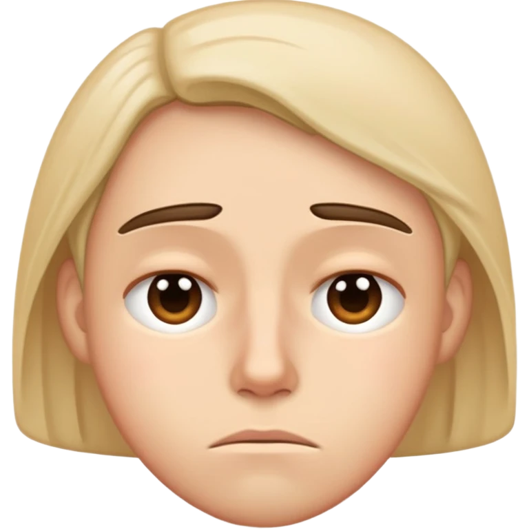 Exhausted  emoji
