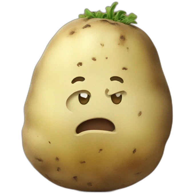 old potato emoji