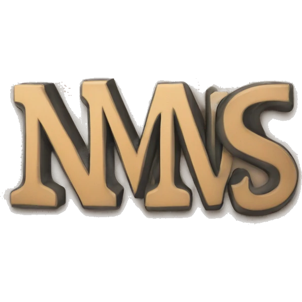 Large styled letters "NMS" emoji