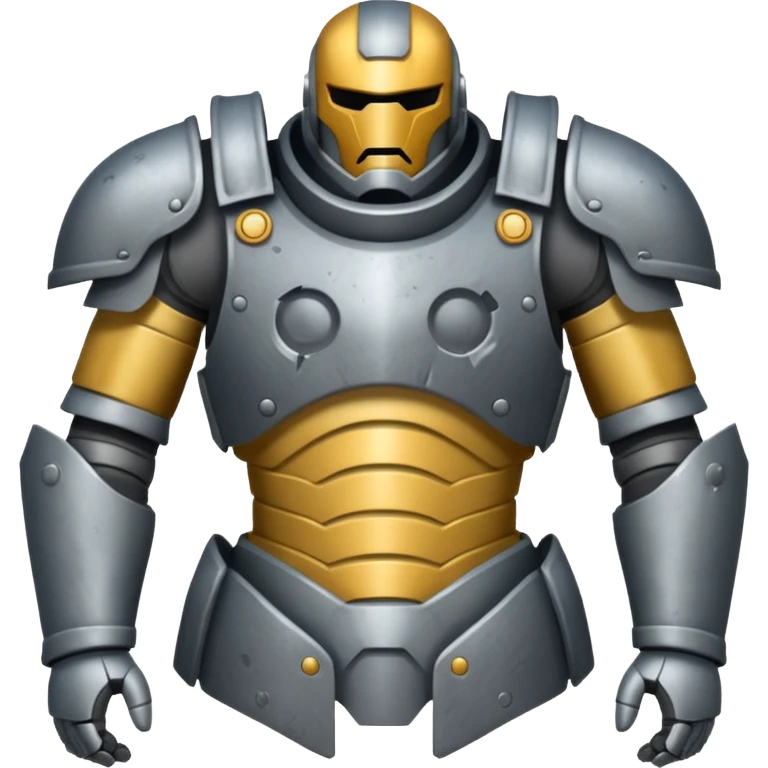 Battle armour suit emoji