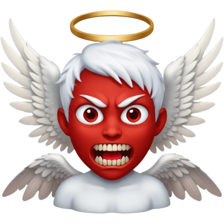 شيطان وملائكة emoji