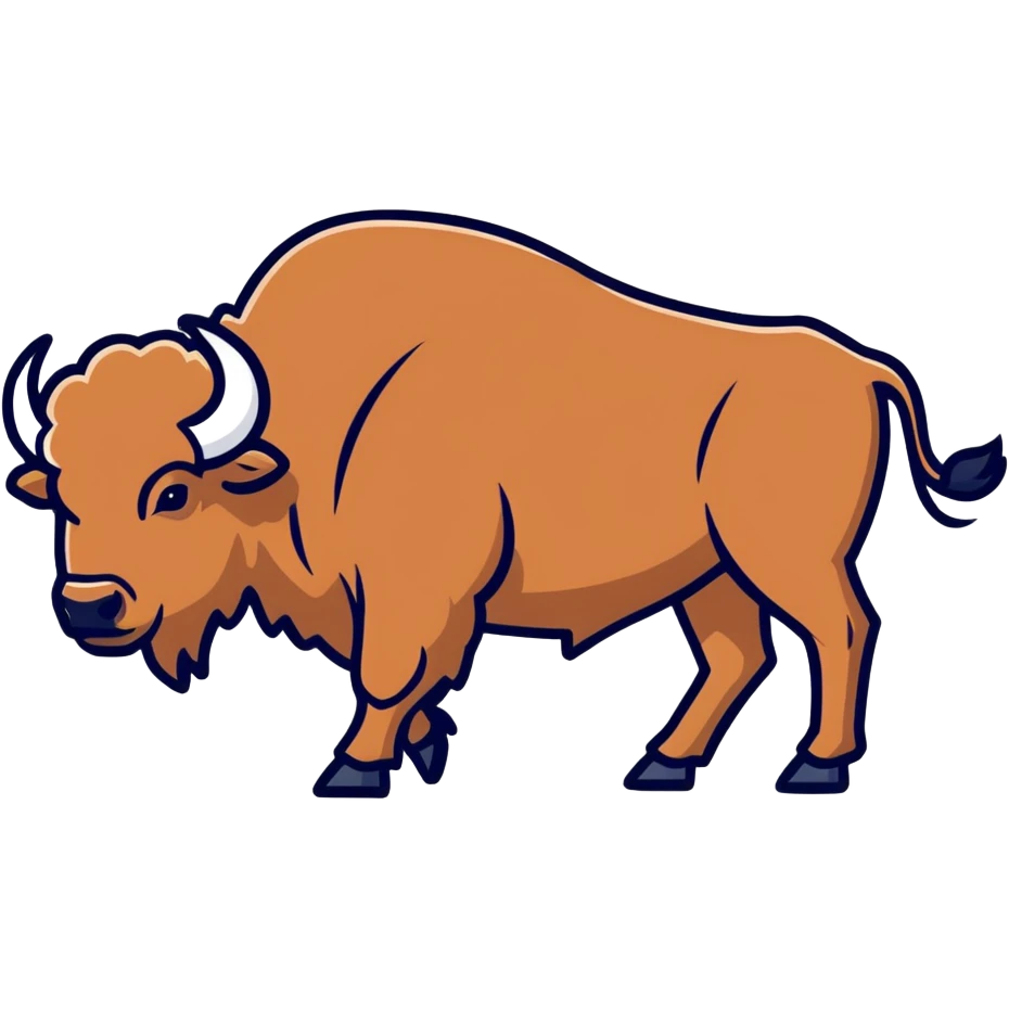 Bison emoji