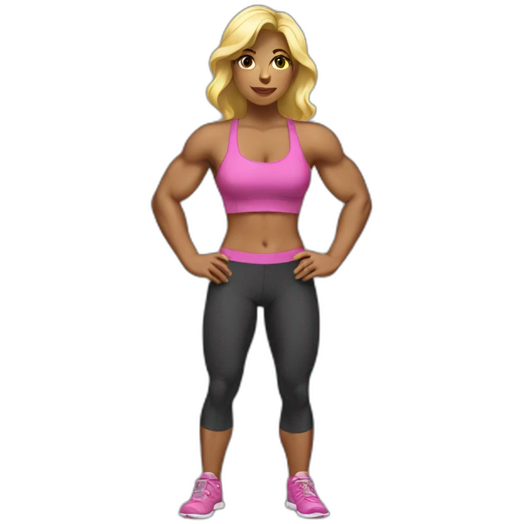 bodybulder woman emoji