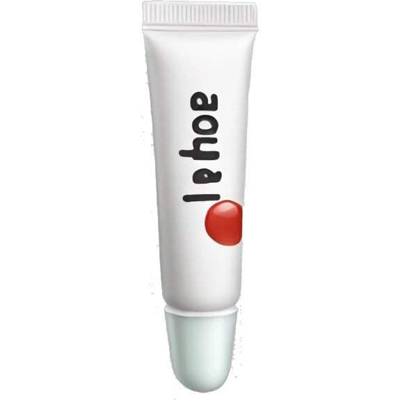 lip balm emoji