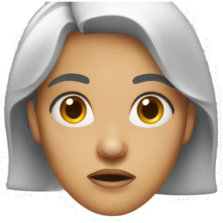 Woman disgusted  emoji