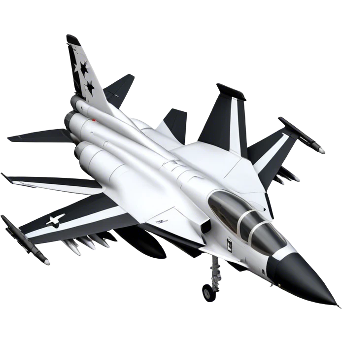 Jet Trainer - T-38 Talon - Northrop Grumman (Model Year: 2021) (Iconic colour: White and black) emoji