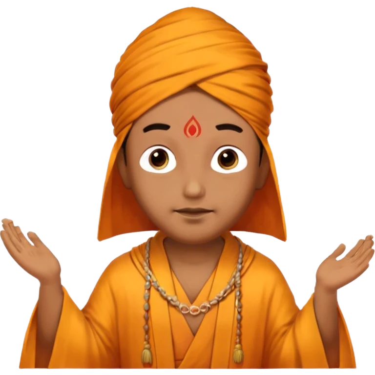 Hindu Saint emoji