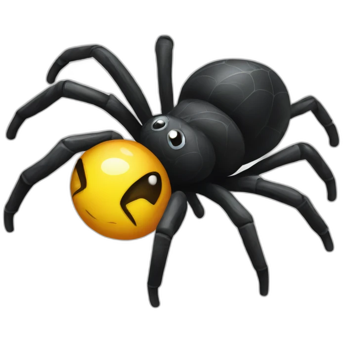 Spider an emoji