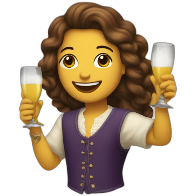 Joconde cheers emoji