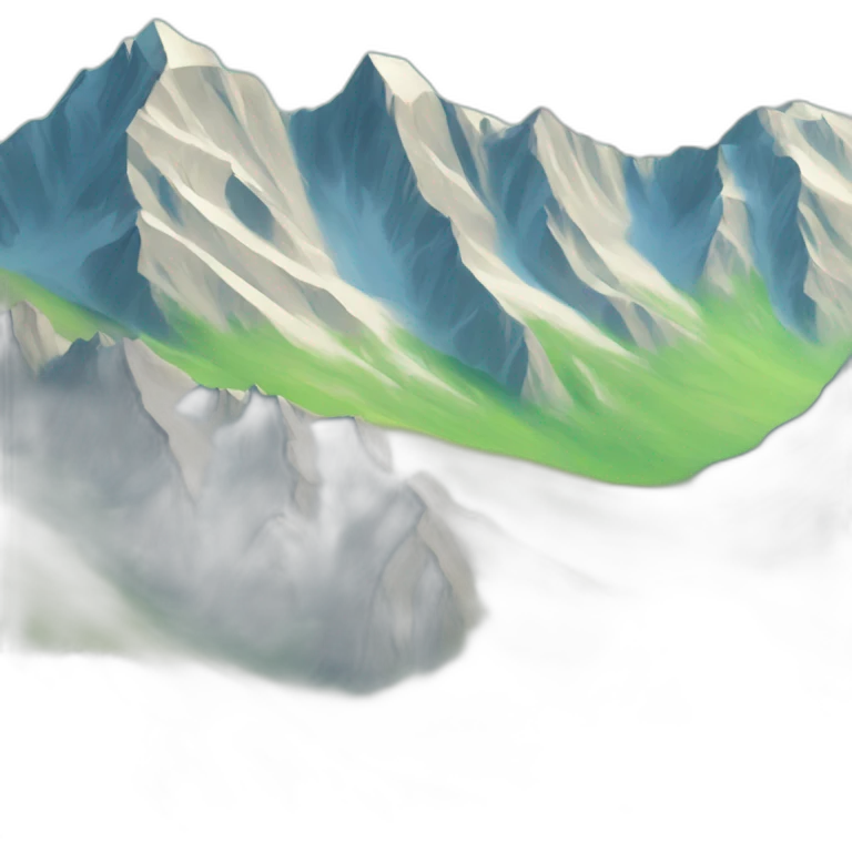 Alpes mountain emoji