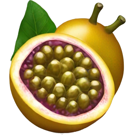 passion fruit emoji