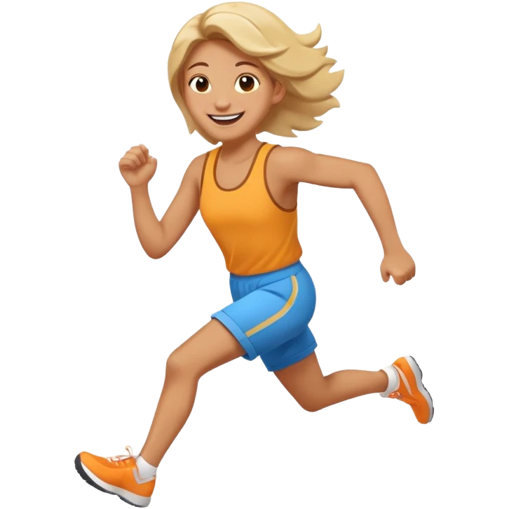 Running to brunch emoji